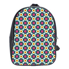 Cute Abstract Pattern Background School Bags (xl)  by GardenOfOphir