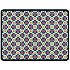 Cute Abstract Pattern Background Double Sided Fleece Blanket (large)  by GardenOfOphir