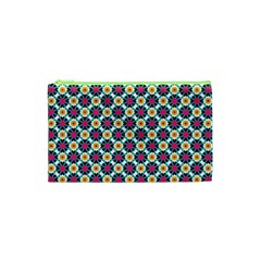 Cute Abstract Pattern Background Cosmetic Bag (xs) by GardenOfOphir