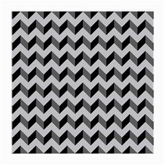 Modern Retro Chevron Patchwork Pattern  Medium Glasses Cloth (2-Side)