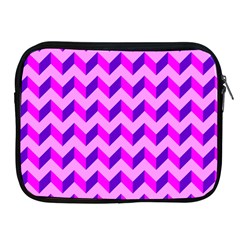 Modern Retro Chevron Patchwork Pattern Apple iPad 2/3/4 Zipper Cases