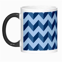 Modern Retro Chevron Patchwork Pattern Morph Mugs