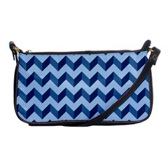 Modern Retro Chevron Patchwork Pattern Shoulder Clutch Bags