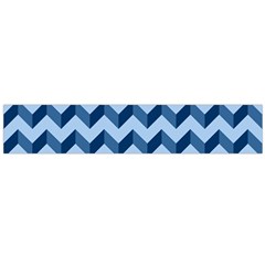 Modern Retro Chevron Patchwork Pattern Flano Scarf (Large) 