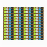 Colorful Leaf Pattern Small Glasses Cloth (2-Side) Front