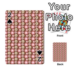 Cute Floral Pattern Playing Cards 54 Designs  by GardenOfOphir