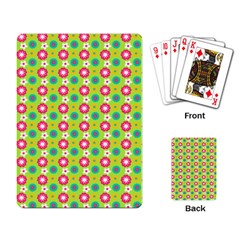 Cute Floral Pattern Playing Card by GardenOfOphir