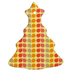 Colorful Leaf Pattern Ornament (Christmas Tree)