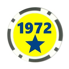 1972 Poker Chip Card Guards by digitaldivadesigns