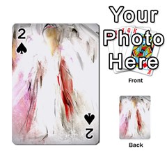 Abstract Angel In White Playing Cards 54 Designs 