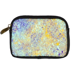 Abstract Earth Tones With Blue  Digital Camera Cases