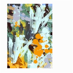 Abstract Country Garden Large Garden Flag (two Sides) by digitaldivadesigns