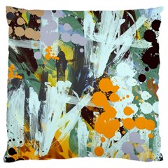 Abstract Country Garden Large Cushion Cases (two Sides)  by digitaldivadesigns