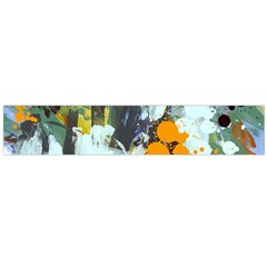 Abstract Country Garden Flano Scarf (large)  by digitaldivadesigns