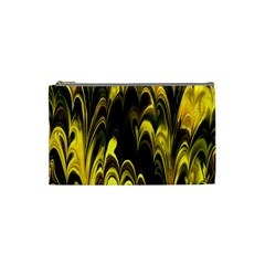 Fractal Marbled 15 Cosmetic Bag (small)  by ImpressiveMoments