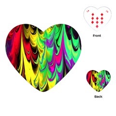 Fractal Marbled 14 Playing Cards (heart)  by ImpressiveMoments