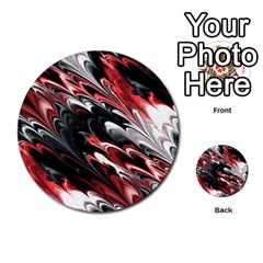 Fractal Marbled 8 Multi-purpose Cards (round)  by ImpressiveMoments