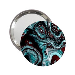 Fractal Marbled 05 2.25  Handbag Mirrors