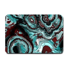 Fractal Marbled 05 Small Doormat 