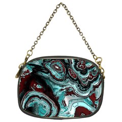 Fractal Marbled 05 Chain Purses (One Side) 