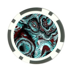 Fractal Marbled 05 Poker Chip Card Guards (10 pack) 