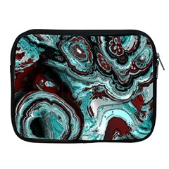 Fractal Marbled 05 Apple iPad 2/3/4 Zipper Cases