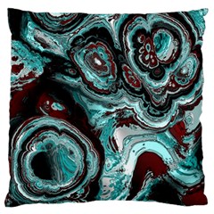 Fractal Marbled 05 Standard Flano Cushion Cases (Two Sides) 