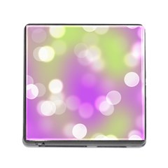 Modern Bokeh 7 Memory Card Reader (square) by ImpressiveMoments