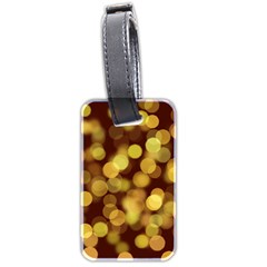 Modern Bokeh 9 Luggage Tags (two Sides) by ImpressiveMoments