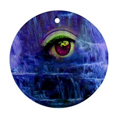 Waterfall Tears Ornament (round)  by icarusismartdesigns