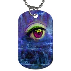 Waterfall Tears Dog Tag (one Side) by icarusismartdesigns