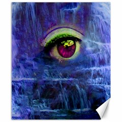 Waterfall Tears Canvas 8  X 10  by icarusismartdesigns