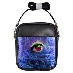 Waterfall Tears Girls Sling Bags