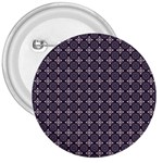 Cute Pretty Elegant Pattern 3  Buttons Front