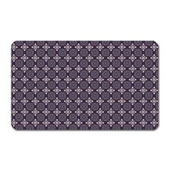 Cute Pretty Elegant Pattern Magnet (rectangular) by GardenOfOphir