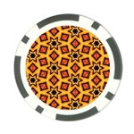 Cute Pretty Elegant Pattern Poker Chip Card Guards (10 pack)  Front