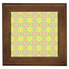 Cute Pretty Elegant Pattern Framed Tiles