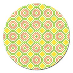 Cute Pretty Elegant Pattern Magnet 5  (Round)