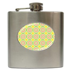 Cute Pretty Elegant Pattern Hip Flask (6 oz)