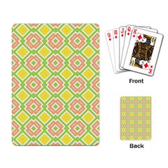 Cute Pretty Elegant Pattern Playing Card