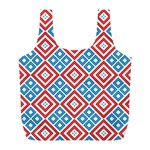 Cute Pretty Elegant Pattern Full Print Recycle Bags (L)  Front