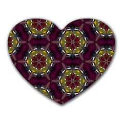 Cute Pretty Elegant Pattern Heart Mousepads
