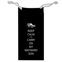 Keep Calm And Carry On My Wayward Son Jewelry Bags by TheFandomWard