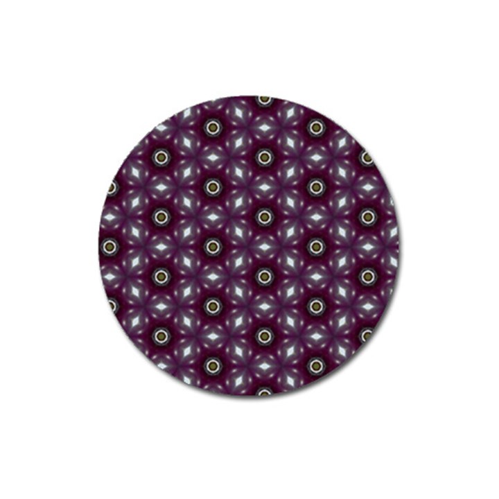 Cute Pretty Elegant Pattern Magnet 3  (Round)