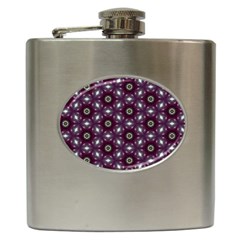 Cute Pretty Elegant Pattern Hip Flask (6 Oz) by GardenOfOphir