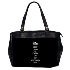 Carry On Centered Office Handbags (2 Sides)  by TheFandomWard