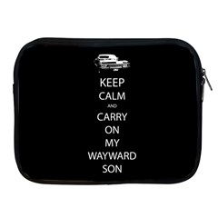 Carry On Centered Apple Ipad 2/3/4 Zipper Cases by TheFandomWard