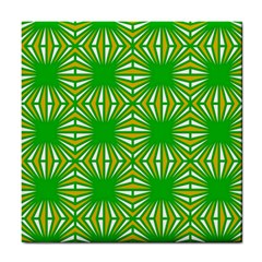 Retro Green Pattern Tile Coasters by ImpressiveMoments