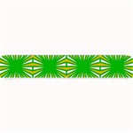 Retro Green Pattern Small Bar Mats 24 x4  Bar Mat