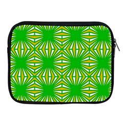 Retro Green Pattern Apple Ipad 2/3/4 Zipper Cases by ImpressiveMoments